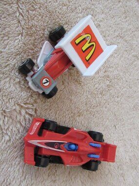 Hotwheels 2000 McDonald's Car and 2019 Racecar